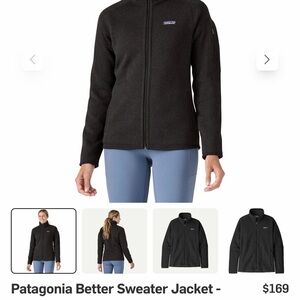 Patagonia Women's Black Full‑Zip Teddy Fleece Jacket